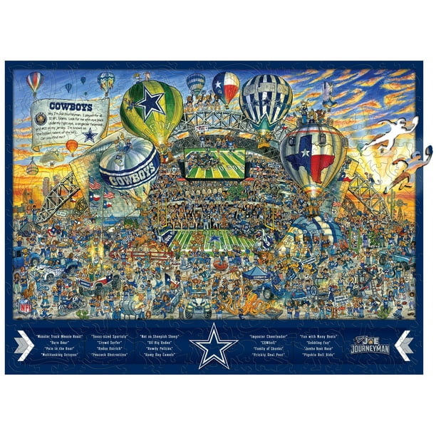 Dallas Cowboys Wooden Joe Journeyman Puzzle Walmart Com Walmart Com