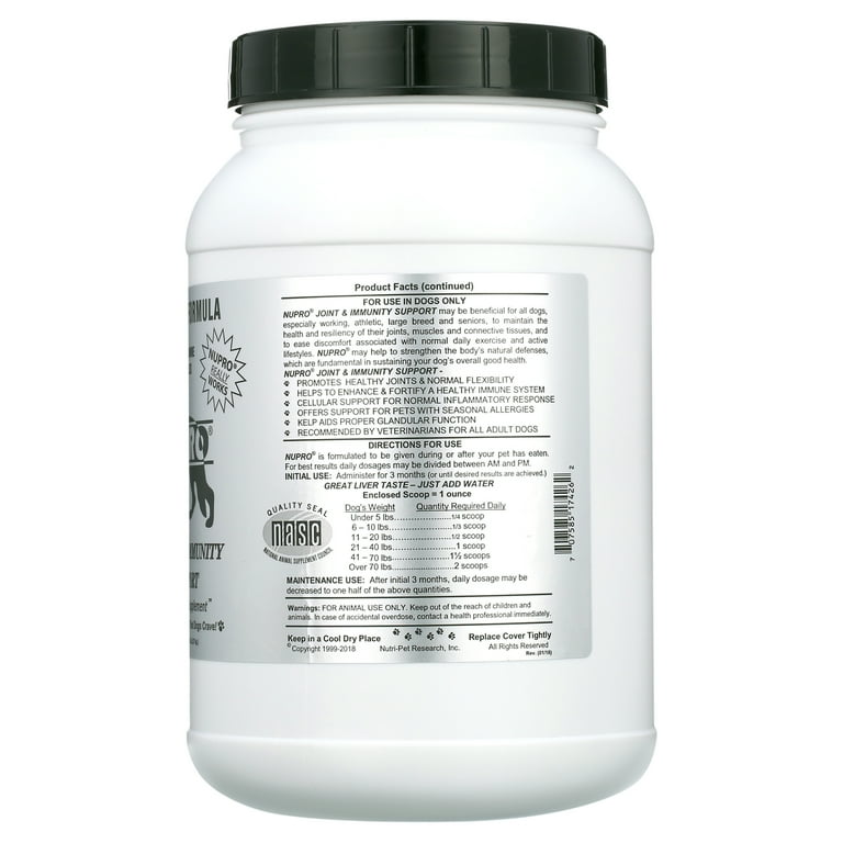 Nupro Joint Support 5 lb Walmart