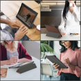 thumbnail image 7 of DTTO Case for Samsung Galaxy Tab A8 10.5 inch 2022, Premium PU Leather Tri-Fold Stand Cover with Hard Shell for Galaxy Tab A8 [Auto Wake/Sleep, Ultra Lightweight & Multiple Viewing Angles]- Brown, 7 of 7