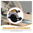 thumbnail image 3 of 7 Inch Electric Circular Saw Cordless Board Cutting Machine Woodworking Power Tools ,Easy to Use, 3 of 6