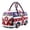 A Quilted Hippie Van Duffle Bag#3, variant on Quilted Hippie Van Duffle Bag, Soccer Themed Duffel Bag, Multi-Purpose Bag for Soccer Training, Gym & Daily Use (AF)