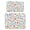 White-832, variant on 2 Pack Fox Print Coffee Maker Mat - Cute Cartoon Absorbent Drying Mat for Espresso Station, Non-Slip Countertop Protector