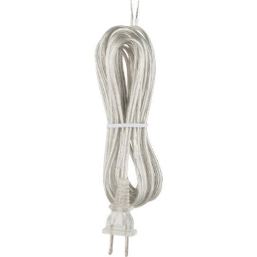 Westinghouse Lighting 70098 8-Feet Lamp Art Cord Set, Silver