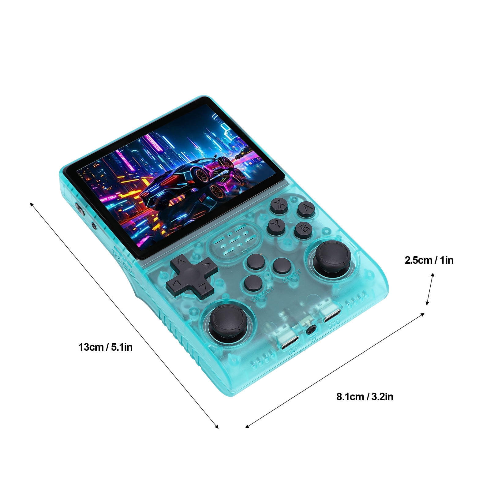 Consola Retro Portátil R40S Pro - 30000 Juegos, Pantalla 3.5" IPS, 256GB, Batería 3800mAh, 45 Emuladores