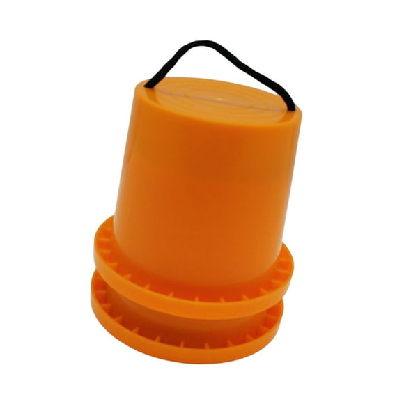Classic Balancing Stilts Balance Buckets Durable Stepper Toys, Balancing Toy Walking Stilts, Kid Stilt Walking Cup for Garden Outdoor Children Orange