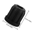 thumbnail image 2 of OUNONA 30Ud Insertos De Manga Para De Oficina Plásticas Negras Para Protección Y Estilo, 2 of 8