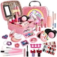 thumbnail image 2 of Kit de maquillaje para niños para niñas, juguete de maquillaje lavable real para niña, pri Teensymic Teensymic, 2 of 2