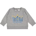 thumbnail image 2 of Inktastic Peace Light Hanukkah Baby Sweatshirt, 2 of 4