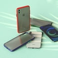 thumbnail image 5 of Case for iPhone Xs Max Thin Shockproof Phone Case PC Back TPU Bumper [Protect from Fingerprint/Shock/Scratch/Slip] Translucent Matte Phone Cover for iPhone Xs Max-Black, 5 of 5