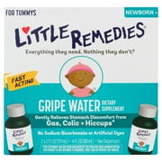 Little Remedies Gripe Water, Safe for Newborns, 2 Bottles, 2 FL OZ