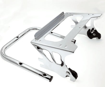 Gofavorland Two-Up Tour Pak Pack Mounting Luggage Rack Chrome Fit for Harley Davidson Touring Street Glide/Electra Glide/Road Glide/Road King 2014-2020 