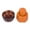 Orange, variant on BIMZUC Cherry Core Pit Remover 7 Holes High Efficiency Multifunctional Press Up Pitter Machine Kitchen Gadget Tool for Fruit Dates Olives Ergonomic Handle 2 Pieces Set Red 5.9 inches / 15 cm