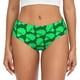 thumbnail image 1 of Fotbe Green Broccoli Calzones Estampados para Mujer – Ropa Interior de Algodón, Cómoda, Suave y Elástica-Medium, 1 of 6