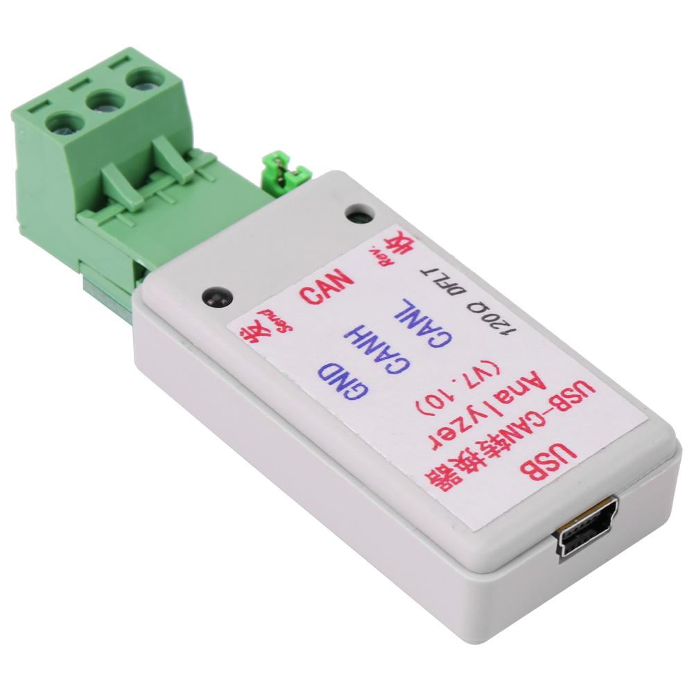 USB to CAN Adapter,USB to CAN Bus Converter Adapter with USB Cable Support XP/WIN7/WIN8 