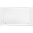 thumbnail image 2 of Ghent's Plastic 24" x 24" Partition Extender with Screws in Clear, 2 of 3