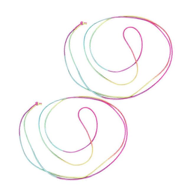 Jump Rope Kids Kids Jump Rope for Girls Outdoor Sports Elastic Band for 2Pcs