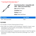 thumbnail image 2 of Front Steering Rack - Compatible with 2004 - 2006 ES330 Base 2005, 2 of 2