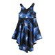 thumbnail image 5 of Vestido Formal Esbelto Diseño de Cuello Halter Niñas Regalo Favor Hermoso Cumpleaños Fiestas Azul Macarena Vestido formal de las muchachas, 5 of 8