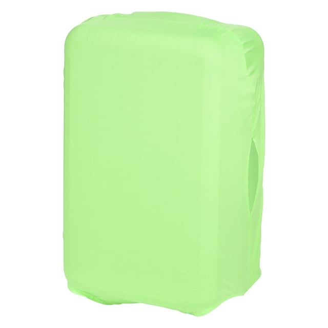 Unique Bargains Elastic Silk Travel Luggage Cover, Washable Protective Suitcase Protector Bag Green for 24 Inch Wheeled Suitcase