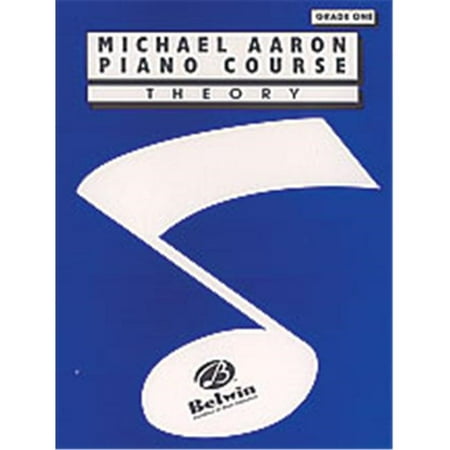 Alfred 00-11001TH Michael Aaron Piano Course- Theory- Grade 1 - Music Book
