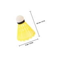 thumbnail image 2 of YSNOOWE 6Pcs Assorted Color Badminton Balls Shuttlecock Equipment for Sport Use, 2 of 8