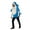 Blue, variant on Baby Shark Mommy Women's Halloween Fancy-Dress Costume for Adult, Standard