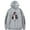 Gray, variant on Overlord Merch Albedo Hoodie Unisex Pocket Drawstring Casual Sweatshirt Anime Long Sleeve Pullover