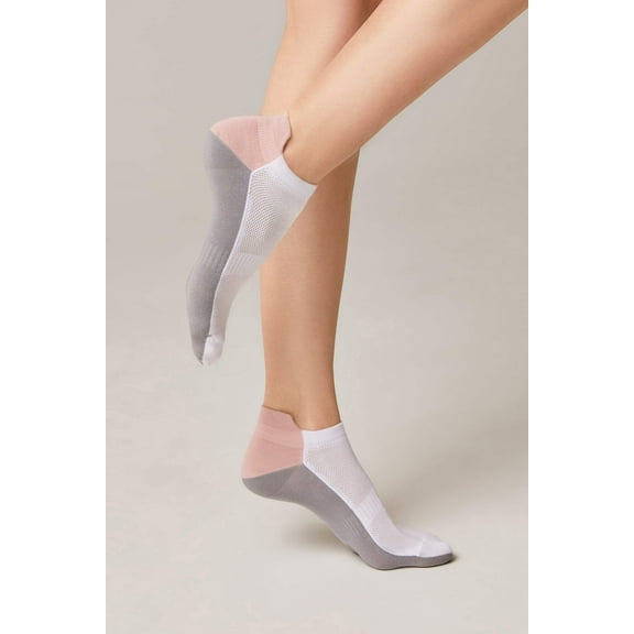 Cotton Ankle Socks Conte Active - With a "Tongue" 393
