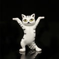 thumbnail image 3 of 3x Soporte para bolígrafo para teléfono Gatos lindos Esculturas de acción Escritorio de estudio de gabinete actual Baoblaze Escultura de estatua de gato, 3 of 8