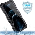 thumbnail image 6 of Compatible with iPhone 13 Pro Case 6.1 inch 2021, Outdoor Heavy Duty Aluminum Metal Case with Screen Protector Camera Cover Rugged Military Shockproof Case for iPhone 13 Pro, 6 of 8