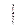 thumbnail image 2 of Thanksgiving Fall Halloween Decoration for Home Indoor Outdoor Clearance Under $5.00!Black Artificial Maple Leaf And Rattan Pumpkin And Berry Halloween Window Display And Fireplace Ornament, 2 of 6