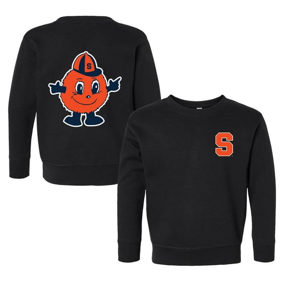 Toddler Chad & Jake Black Syracuse Orange Logo Pullover Sweatshirt