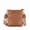Brown, variant on Small Lightweight Shoulder Bag for Women,Lightweight Travel Purse,Mini Multi Zipper Pocket Crossbody Handbag with Adjustable strap,Soft Leather Women's Shoulder Handbags (white)