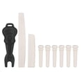 thumbnail image 3 of Folk Guitar Bridge Pin Kit Bone Saddle Nut + Nail Puller Musical Instrument Accessories, 3 of 8