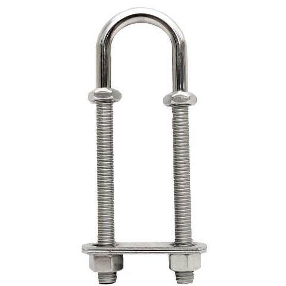 Marine Boat Bow Eye U-Bolt 316157 | 3/8-16 Thread 5 x 2 1/4 Inch
