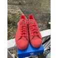 thumbnail image 3 of Adi - das Originals Stan Smith Shock Red Black DS Size 11.5 Suede Trainers Bulls, 3 of 6