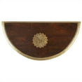 thumbnail image 2 of Butler Specialty Artifacts Demilune Console Wood Table In Dark Brown, 2 of 5