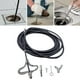 thumbnail image 5 of Cable de Serpiente para Desagüe, Desatascador de Resorte para Taladro Eléctrico, Destapador de Desagües Flexible, Limpiador para Baño, Cocina, Inodoro 700 centímetros, 5 of 9