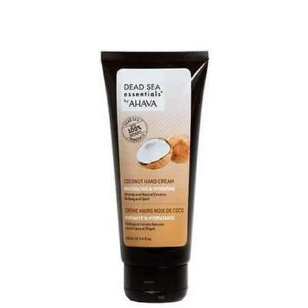 Ahava 80413009 3.4 oz Dead Sea Essentials Coconut Hand Cream