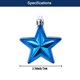 thumbnail image 2 of 18 adornos de estrella del 4 de julio para árbol - Adornos colgantes de estrella del Día de la Independencia, mini adornos de árbol azules y rojos para el Día de la Independencia, decoración del, 2 of 6