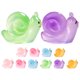 thumbnail image 1 of 12 figuras de caracol de resina, estatuas de caracol brillantes, mini decoraciones de caracol, micropaisajes que brillan en la oscuridad., 1 of 7