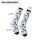 thumbnail image 2 of Fotbe Butterfly Calcetas Divertidas Estampadas para Hombre y Mujer, Calcetas de Algodón hasta la Rodilla para Caminar, Correr, Enfermería y Embarazo, 2 of 6