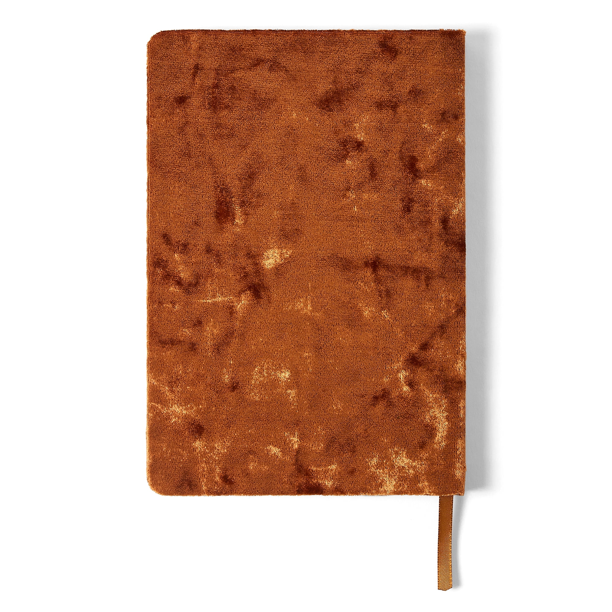 Sorority Shop Phi Sigma Sigma Notebook - PSS Velvet Notebook, With Velvet Cover, Gold Foil Imprint, Satin Ribbon, 216 Lined Pages, Glued Binding - Sorority Journal