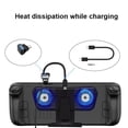 thumbnail image 3 of DQrwqpou Convertidor adaptador 5 uds 1 a 2 USB-C 20Gbps 8K 60HZ 180 grados en forma U para cubierta, 3 of 7