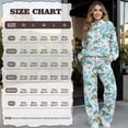 thumbnail image 7 of Xixirimido Sea Turtle Starfish Blue Print Lounge Sets for Women Sweatsuits for Fall Winter 2 Piece Outfits Long Sleeve Sweatshirt Wide Leg Sweatpants Tracksuit Matching Set, Small, 7 of 7