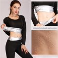 thumbnail image 3 of ruzhgo Women Sweat Suit Pants + Tops + Vest Fat Burner Waist Trainer Control Set No.3, 3 of 6