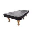 thumbnail image 2 of ASKA 8ft Heavy-Duty Billiard Table Cover - Black Leatherette Vinyl, 100" x 56" Waterproof Protection, 2 of 4