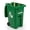 Black, variant on Mini Desktop Trash Can with Lid for Small Waste | Portable Toothpick Disposal Bin | Cute Countertop Garbage Pail for Car, Home,  or Desk Use | Easy-Clean Black Finish | Green