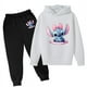 thumbnail image 1 of Conjuntos de sudadera de Stitch Disney para niños, sudaderas y pantalones cálidos de moda, traje de 2 piezas, ropa de exterior de moda, regalos de cumpleaños y Navidad, 1 of 5