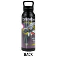 thumbnail image 2 of Transformers Official Megatron Black 24 oz Insulated Canteen Water Bottle, Leak Resistant, Vacuum Insulated Stainless Steel with Loop Cap, 2 of 7